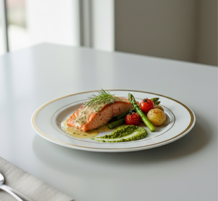 Melamine reusable unbreakable white and gold disposable main course plate