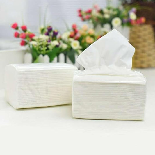 Tissue Paper Napkins & Facial Tissue 100 pcs. Each- Set of 4