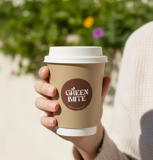 Large Coffee Cup With Lid ( 200 ml)